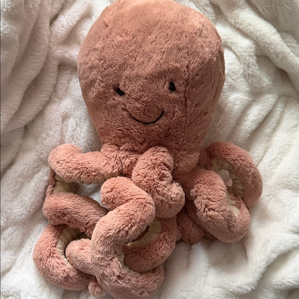 Jellycat Odell Octopus Plush - Cream